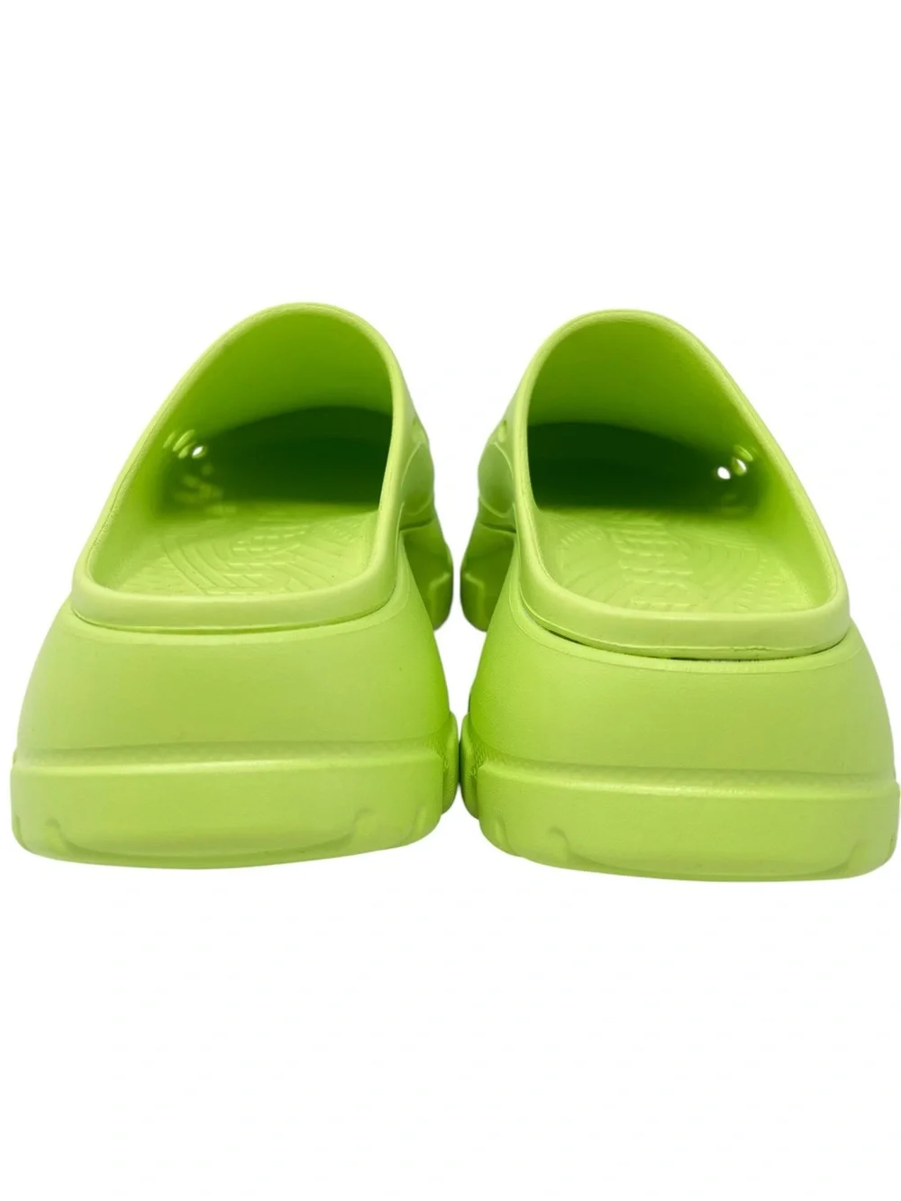 Hunter  Neon Lime Platform Clog